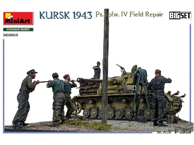 Kursk 1943 Pz.Kpfw. Iv Field Repair Big Set - zdjęcie 13
