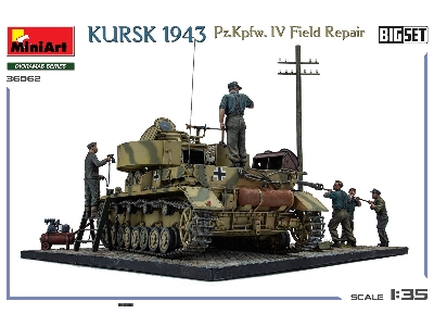 Kursk 1943 Pz.Kpfw. Iv Field Repair Big Set - zdjęcie 24