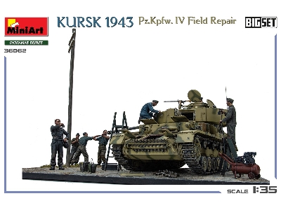 Kursk 1943 Pz.Kpfw. Iv Field Repair Big Set - zdjęcie 35