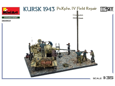 Kursk 1943 Pz.Kpfw. Iv Field Repair Big Set - zdjęcie 46