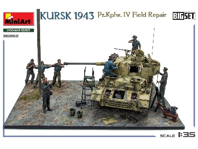 Kursk 1943 Pz.Kpfw. Iv Field Repair Big Set - zdjęcie 55