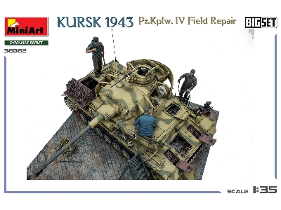 Kursk 1943 Pz.Kpfw. Iv Field Repair Big Set - zdjęcie 56