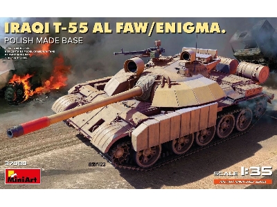 Iraqi T-55 Al Faw / Enigma Polish Made Base - zdjęcie 1