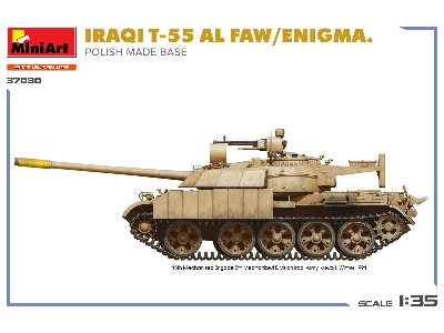Iraqi T-55 Al Faw / Enigma Polish Made Base - zdjęcie 2
