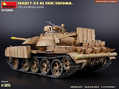 Iraqi T-55 Al Faw / Enigma Polish Made Base - zdjęcie 3