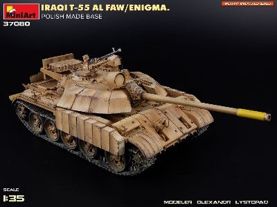Iraqi T-55 Al Faw / Enigma Polish Made Base - zdjęcie 4