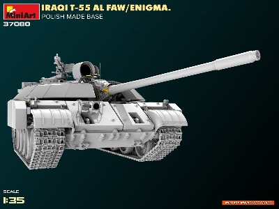 Iraqi T-55 Al Faw / Enigma Polish Made Base - zdjęcie 5