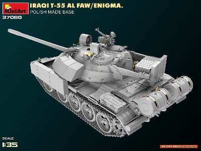 Iraqi T-55 Al Faw / Enigma Polish Made Base - zdjęcie 7