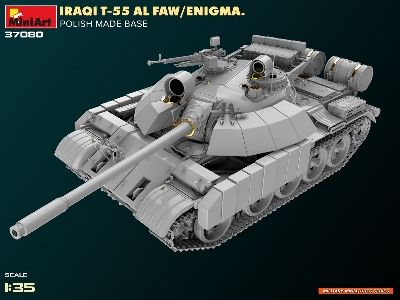 Iraqi T-55 Al Faw / Enigma Polish Made Base - zdjęcie 8