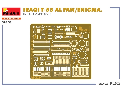 Iraqi T-55 Al Faw / Enigma Polish Made Base - zdjęcie 11