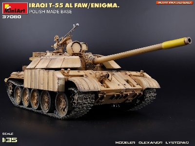 Iraqi T-55 Al Faw / Enigma Polish Made Base - zdjęcie 35
