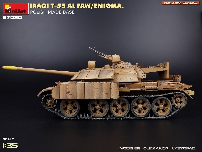 Iraqi T-55 Al Faw / Enigma Polish Made Base - zdjęcie 46