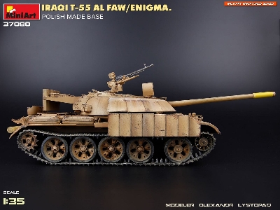 Iraqi T-55 Al Faw / Enigma Polish Made Base - zdjęcie 51