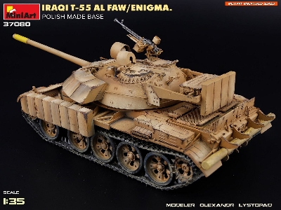 Iraqi T-55 Al Faw / Enigma Polish Made Base - zdjęcie 52