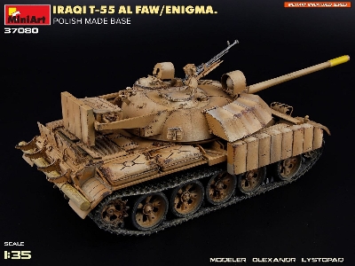 Iraqi T-55 Al Faw / Enigma Polish Made Base - zdjęcie 53