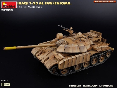 Iraqi T-55 Al Faw / Enigma Polish Made Base - zdjęcie 54