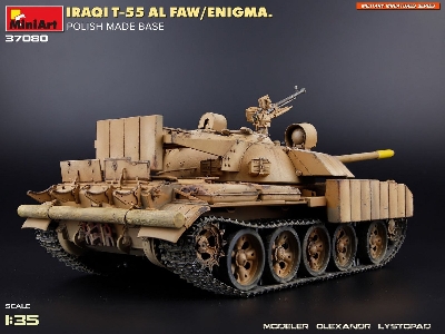 Iraqi T-55 Al Faw / Enigma Polish Made Base - zdjęcie 55