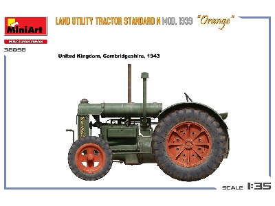 Land Utility Tractor Standard N "orange" (Mod. 1939) - zdjęcie 2