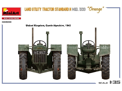 Land Utility Tractor Standard N "orange" (Mod. 1939) - zdjęcie 13