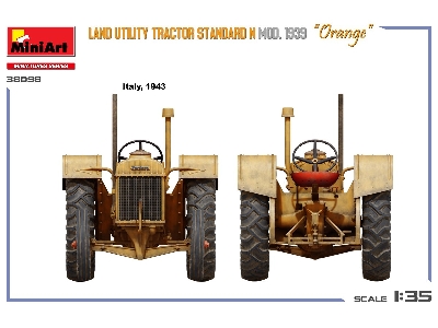 Land Utility Tractor Standard N "orange" (Mod. 1939) - zdjęcie 16