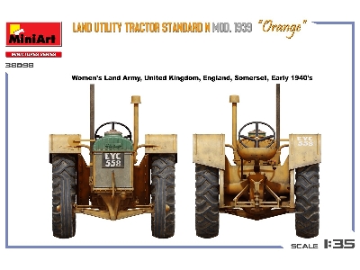 Land Utility Tractor Standard N "orange" (Mod. 1939) - zdjęcie 17