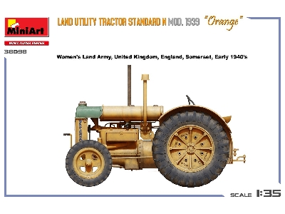 Land Utility Tractor Standard N "orange" (Mod. 1939) - zdjęcie 18