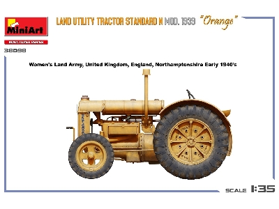 Land Utility Tractor Standard N "orange" (Mod. 1939) - zdjęcie 19