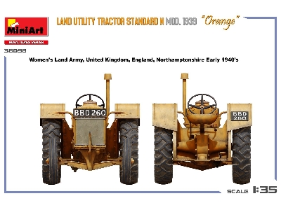 Land Utility Tractor Standard N "orange" (Mod. 1939) - zdjęcie 20