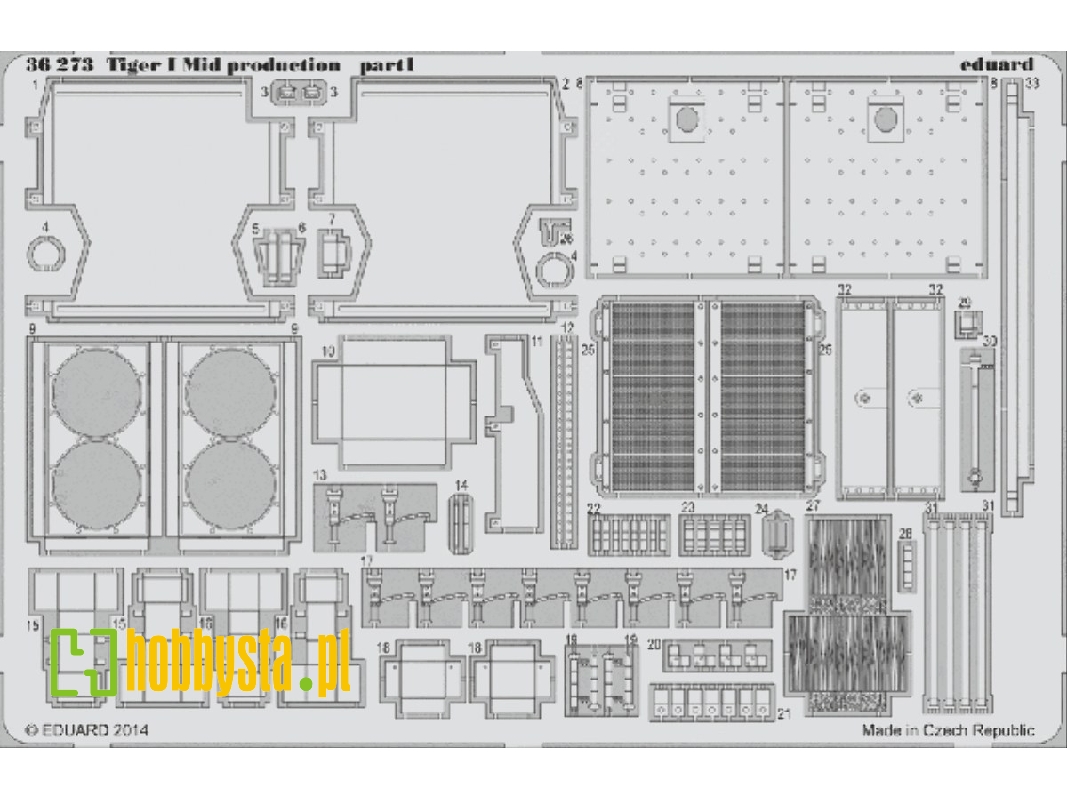 Tiger I Mid production 1/35 - Dragon - zdjęcie 1