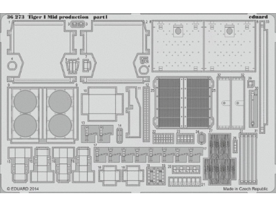 Tiger I Mid production 1/35 - Dragon - zdjęcie 3