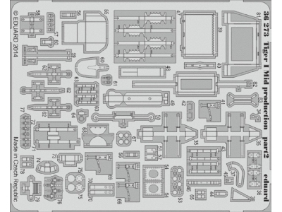 Tiger I Mid production 1/35 - Dragon - zdjęcie 14