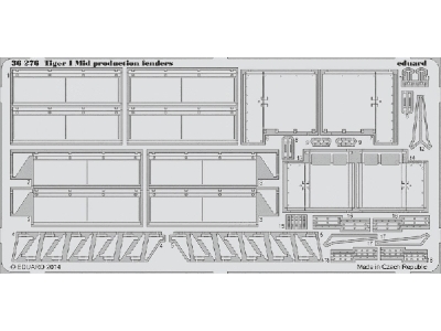 Tiger I Mid production fenders 1/35 - Dragon - zdjęcie 1