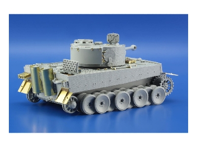 Tiger I Mid production fenders 1/35 - Dragon - zdjęcie 5