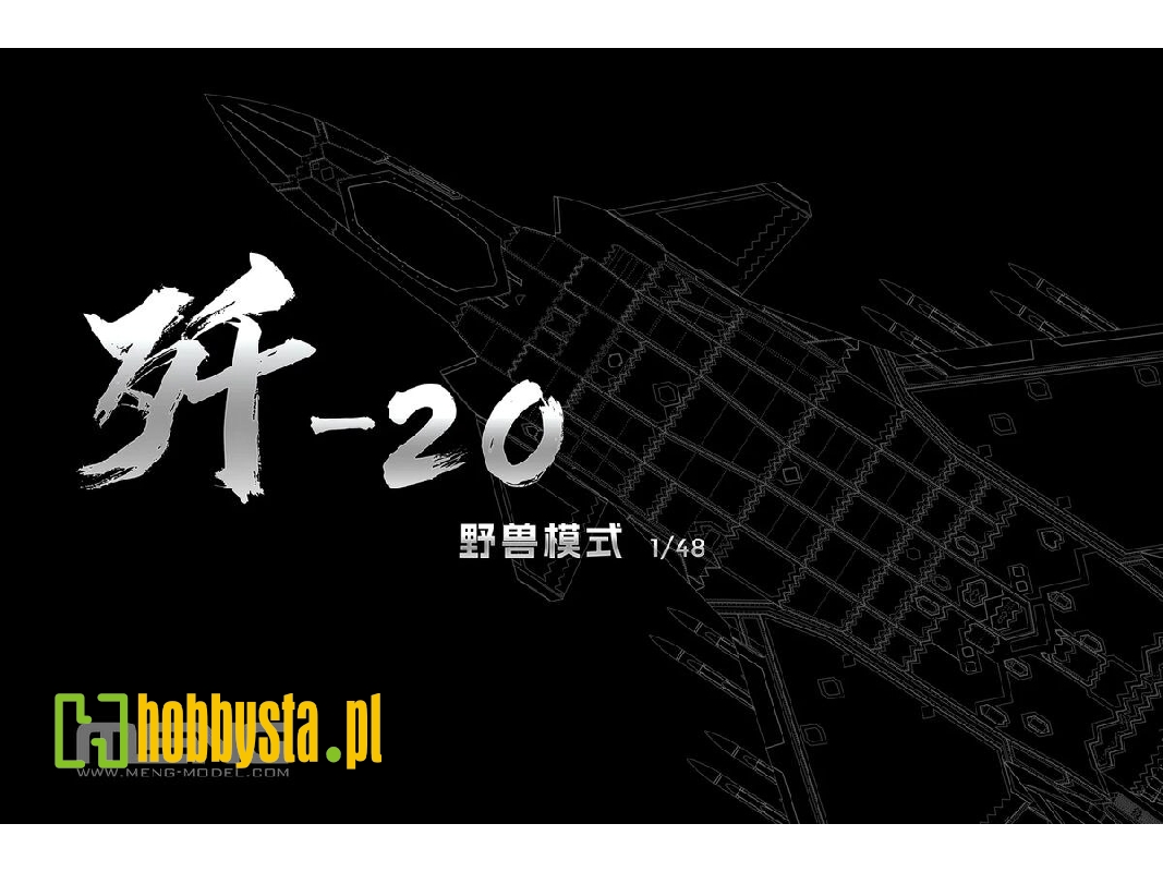 Chinese J-20 Stealth Fighter Beast Mode - zdjęcie 1