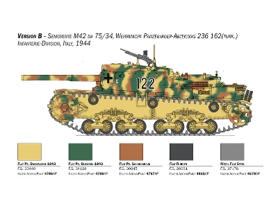 Semovente M42 da 75/34 - wersja ulepszona - zdjęcie 5
