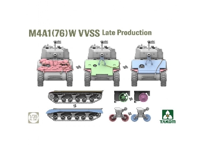 Us M4a1(76w) Sherman - Vvss Late Production - zdjęcie 4