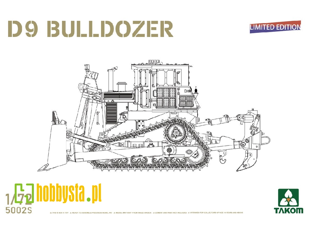 D9 Bulldozer (Limited Edition) - zdjęcie 1