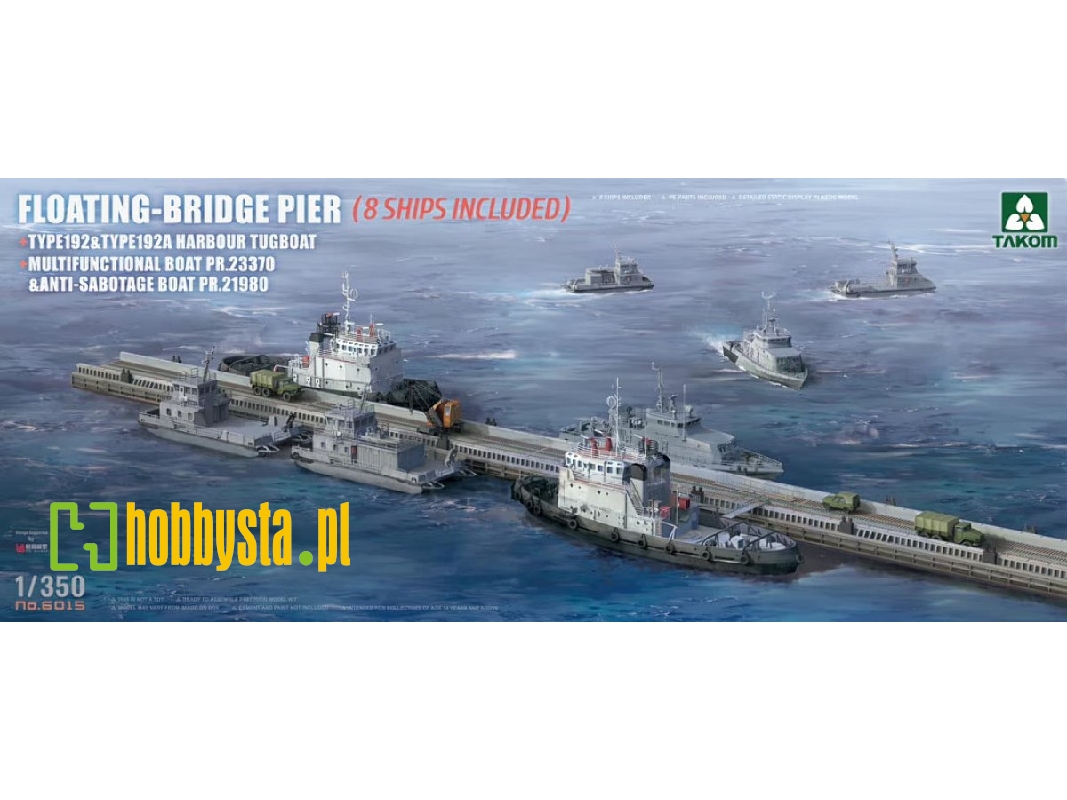 Floating Brige Pier (8 Ships Included) - zdjęcie 1
