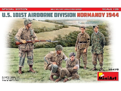 Us 101st Airborne Division Normandy 1944 - Special Edition (5 Figures) - zdjęcie 1