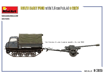 Rso/01 Early Prod. With 7,5 Cm Pak.40 & Crew - zdjęcie 2
