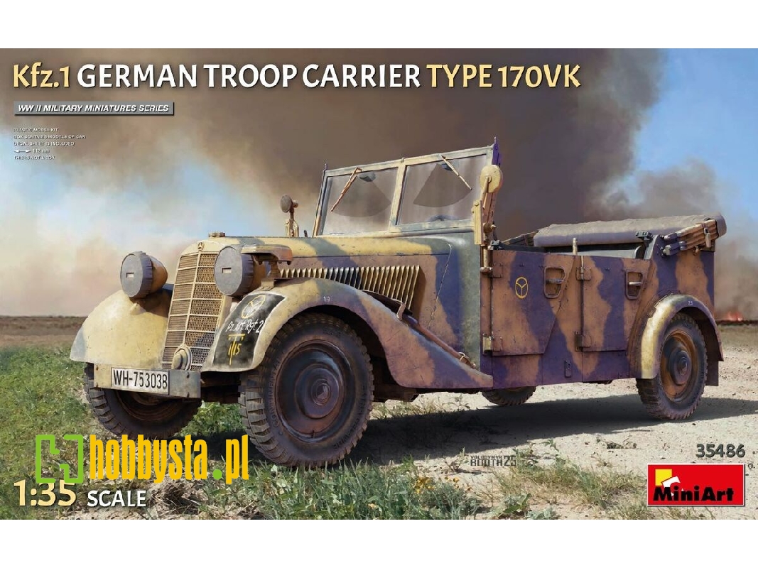 Kfz.1 German Troop Carrier Type 170vk - zdjęcie 1