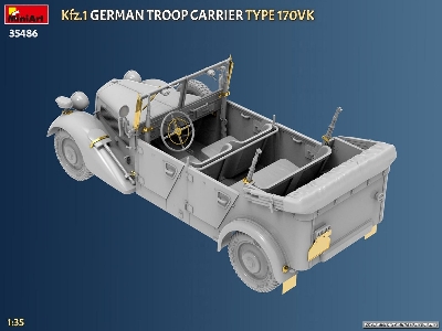 Kfz.1 German Troop Carrier Type 170vk - zdjęcie 4