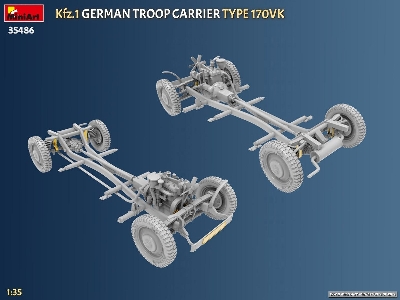 Kfz.1 German Troop Carrier Type 170vk - zdjęcie 5