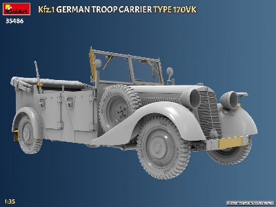 Kfz.1 German Troop Carrier Type 170vk - zdjęcie 16
