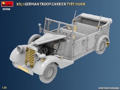 Kfz.1 German Troop Carrier Type 170vk - zdjęcie 20