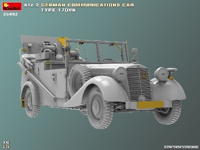 Kfz.2 German Communications Car Type 170vk - zdjęcie 3