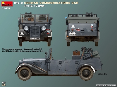Kfz.2 German Communications Car Type 170vk - zdjęcie 13