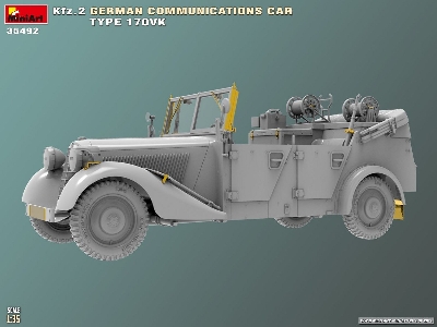 Kfz.2 German Communications Car Type 170vk - zdjęcie 22
