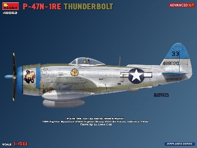 Republic P-47n-1re Thunderbolt - Advanced Kit - zdjęcie 2
