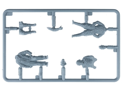 Finnish And Soviet Wwii Pilots With Accessories (6 Figures) - zdjęcie 3